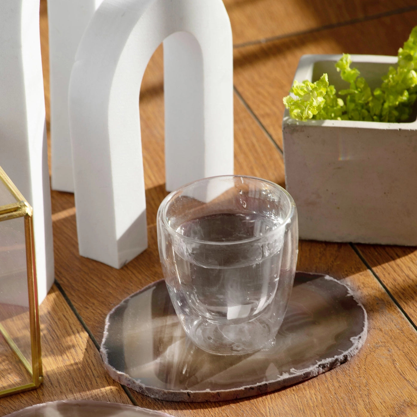 Natural Agate Coasters