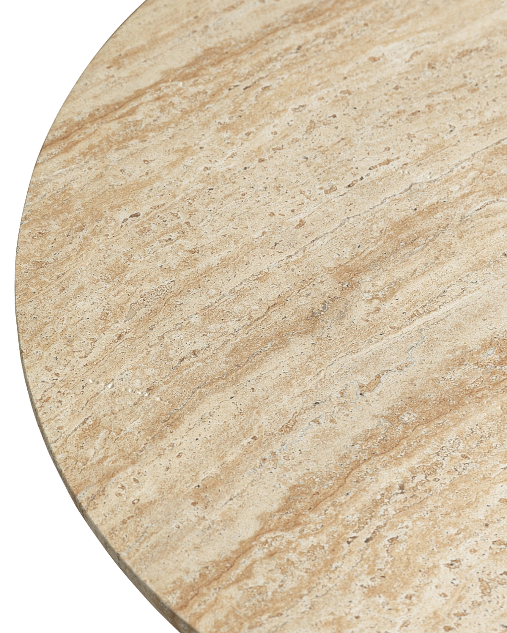 Fiberstone Round Pedestal Coffee Table