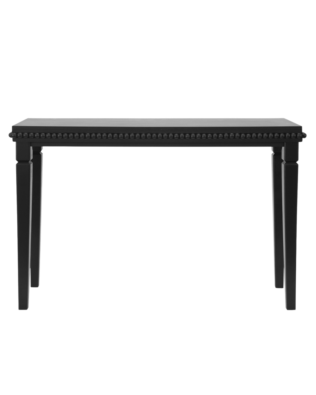 Console Table with Beaded Trim