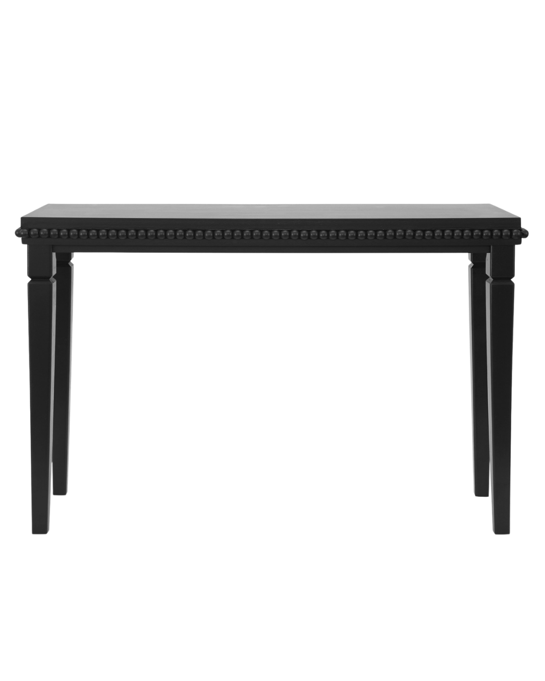 Console Table with Beaded Trim