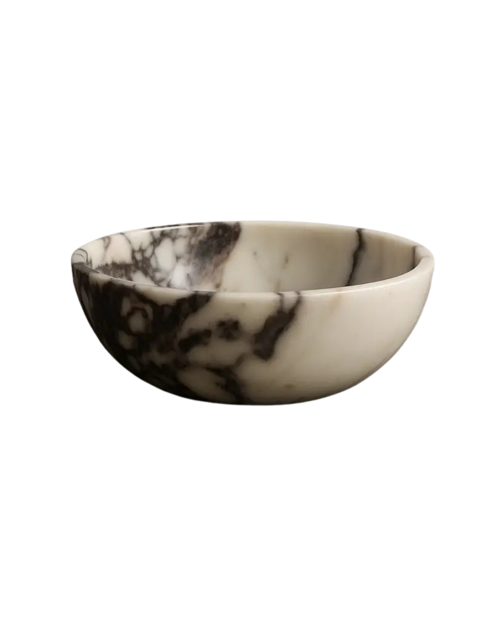 Polished Calacatta Viola Marble Bowl