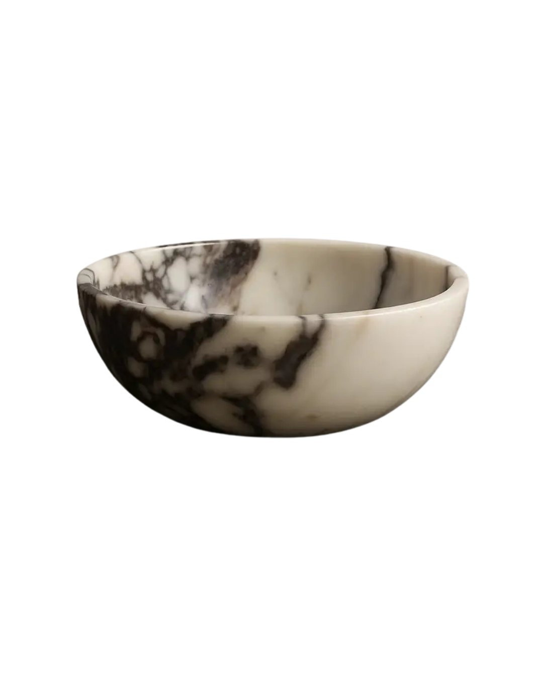 Polished Calacatta Viola Marble Bowl
