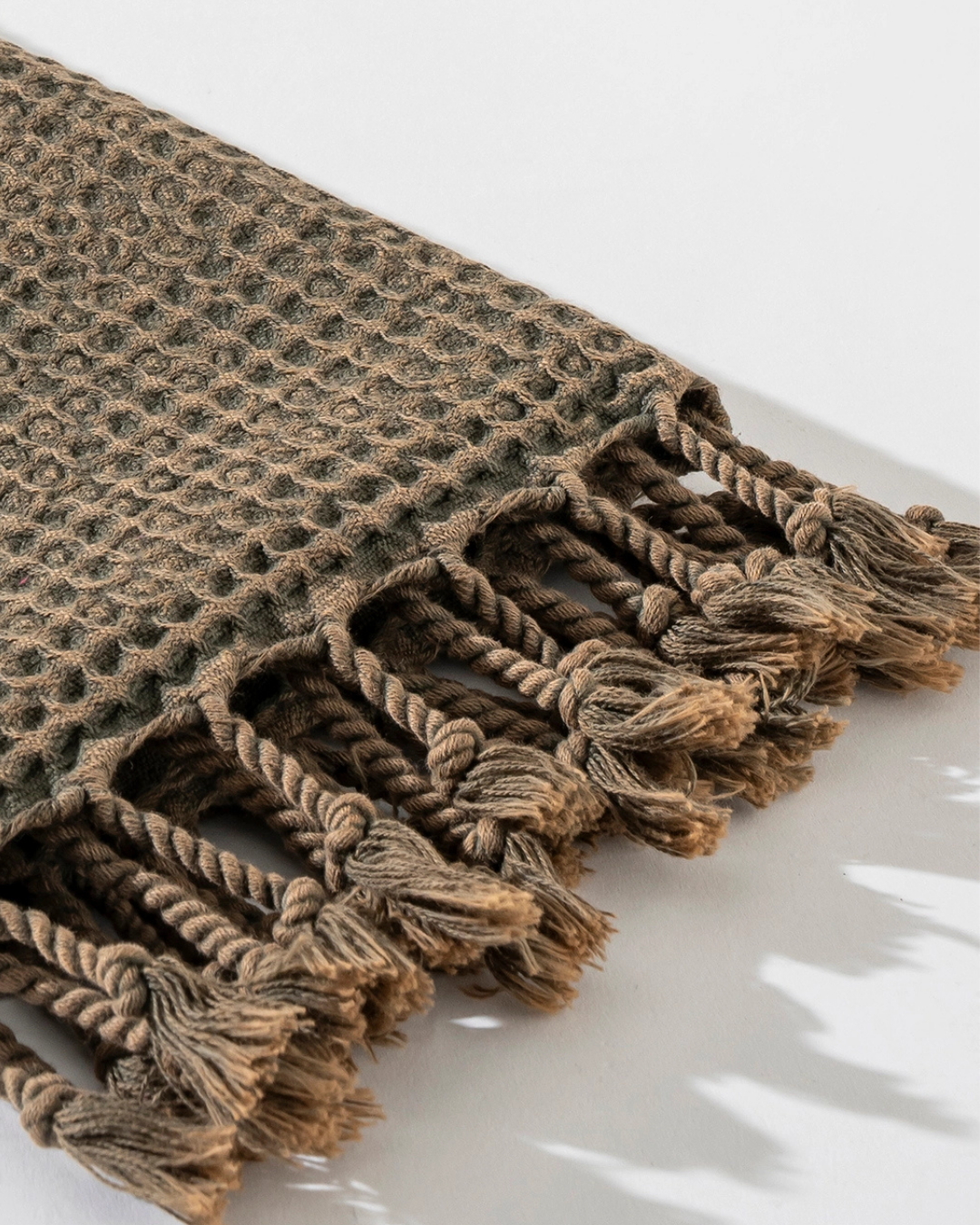 Stonewash Waffle Turkish Hand Towel