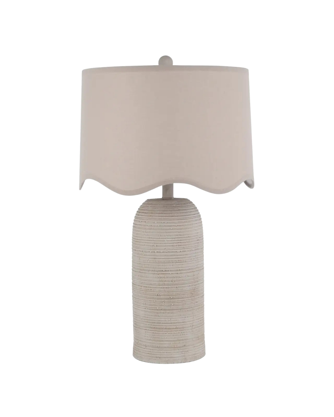 Wavy Shade Table Lamp